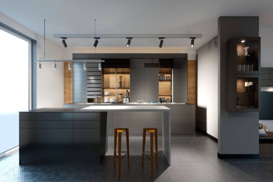 Track Lighting for small kitchens