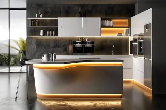 Under-Island Countertop Lighting